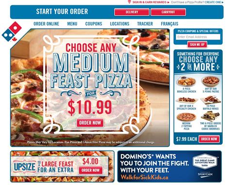 dominos online order timing|Domino's Home Page .